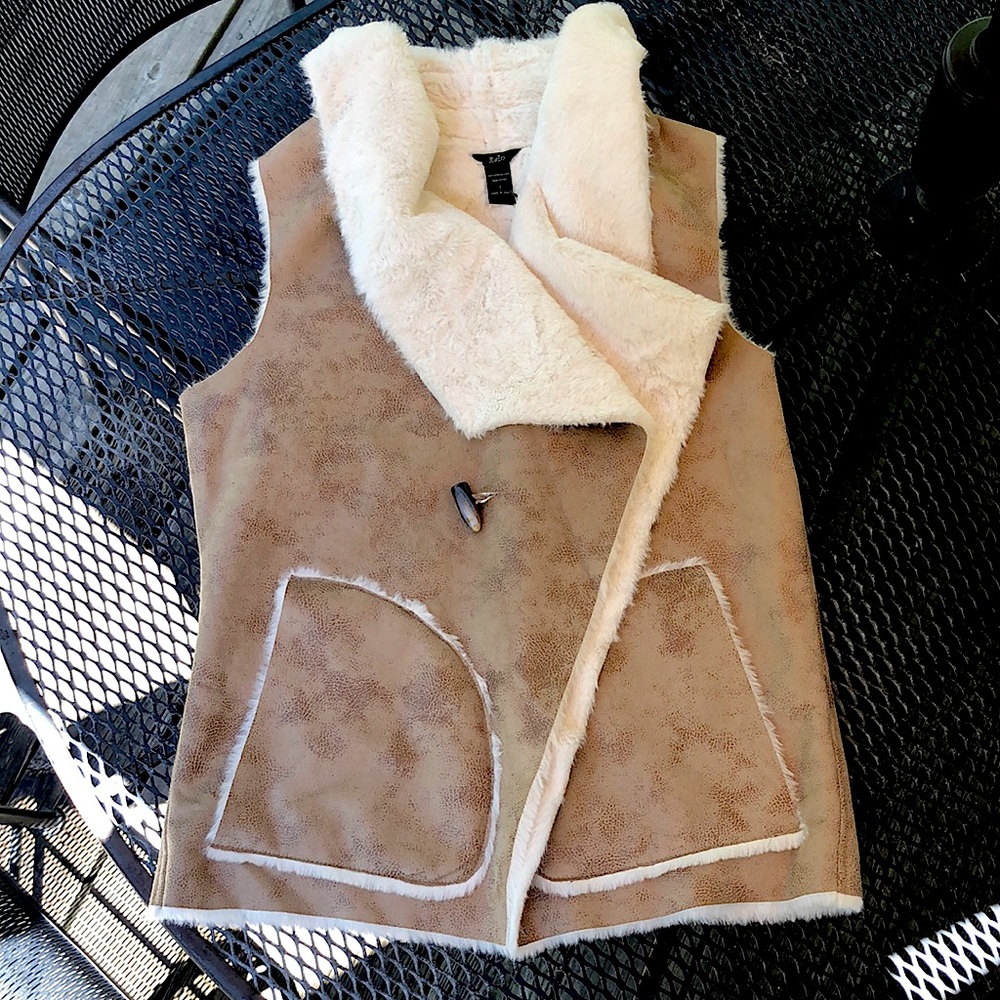 Fluffy Vest
